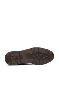 Poelman NICK brown suede men's lace-up shoes – tread sole
