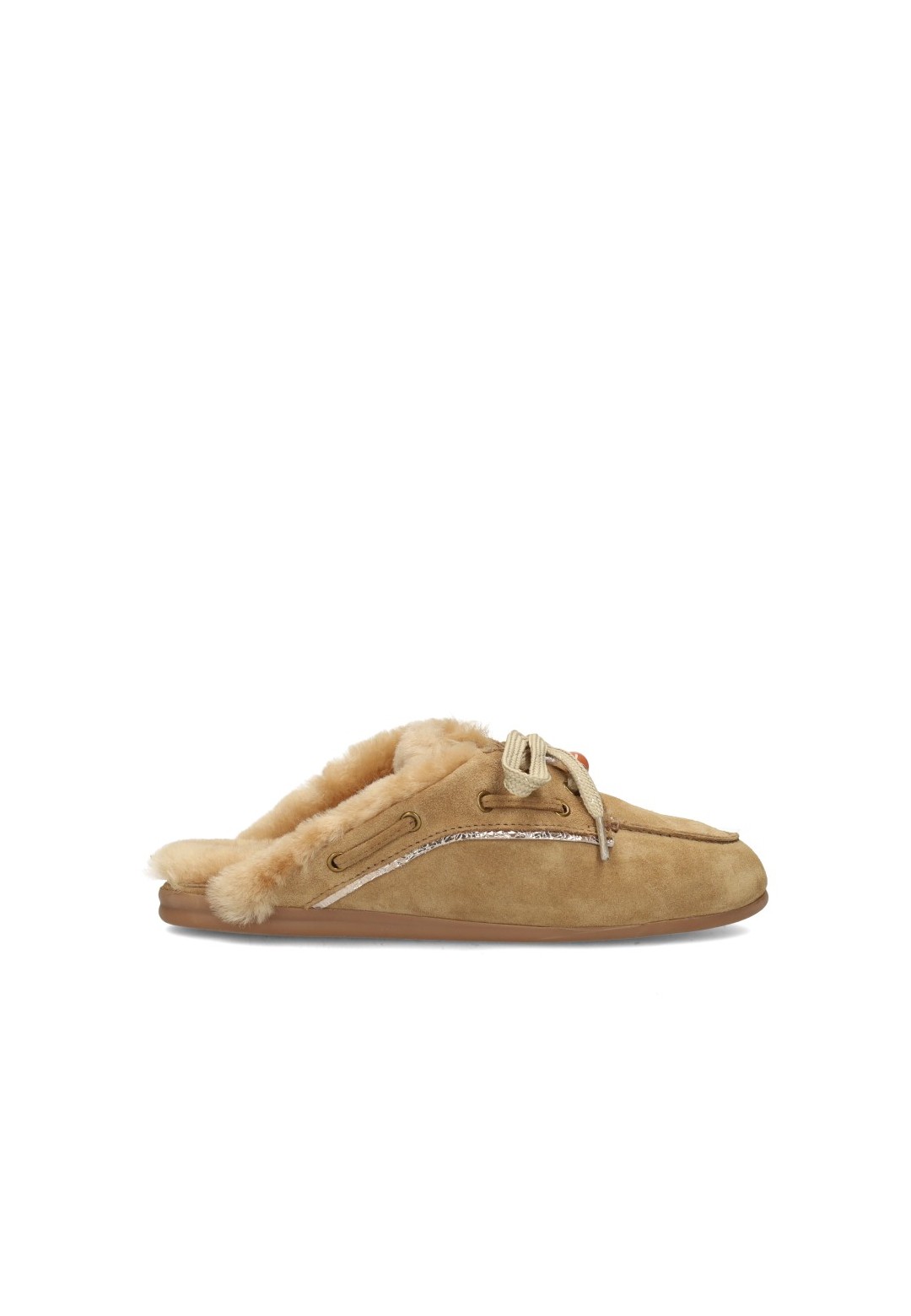 Poelman ISA beige dames loafers met zachte voering