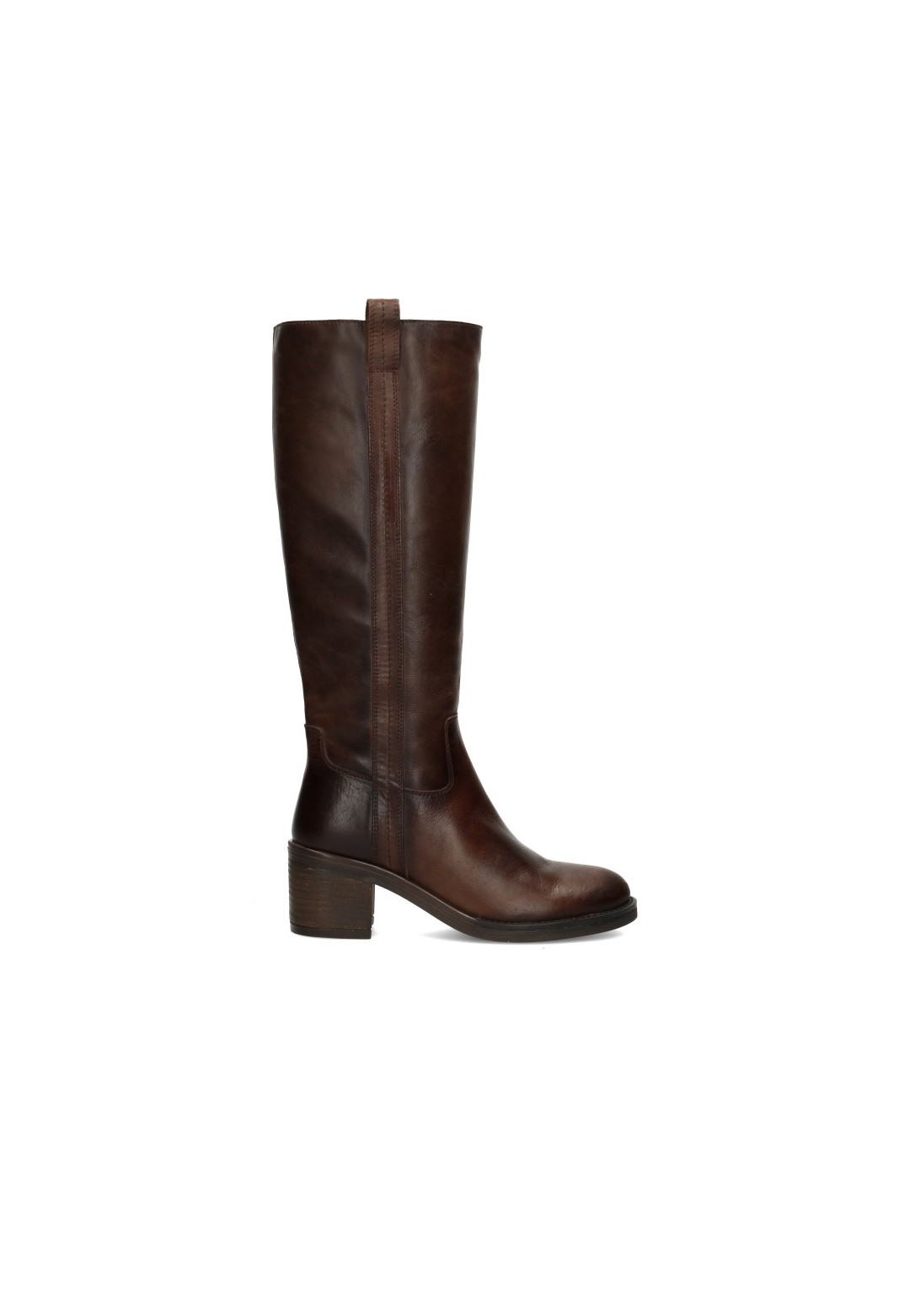 Poelman LINA braune Lederstiefel für Damen