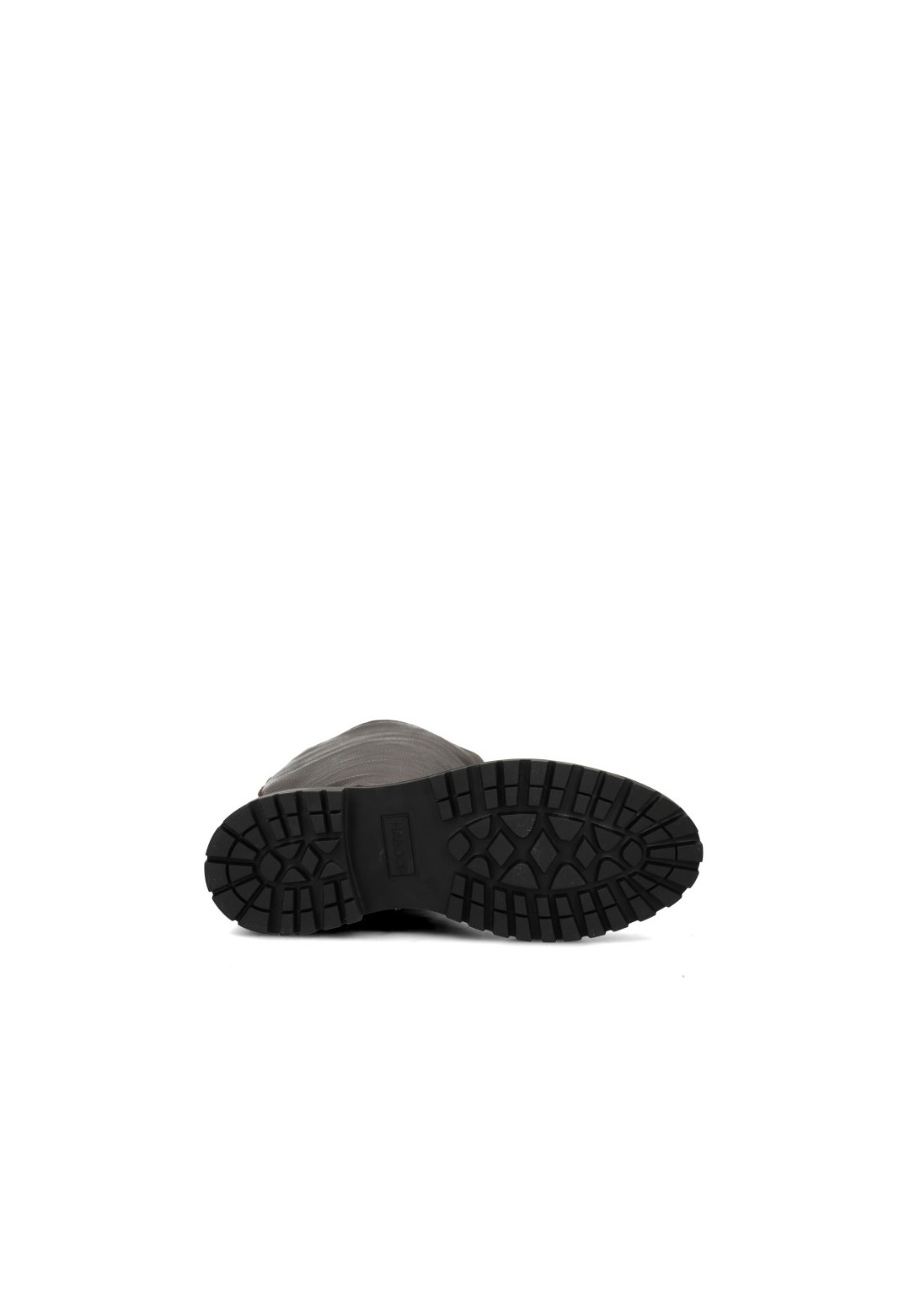Black lug sole of HABOOB LIMONE women's boot