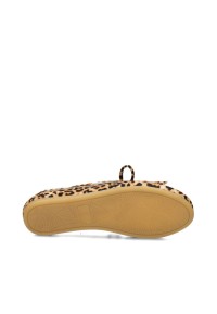 Poelman MIRA dames loafer met luipaardprint – onderaanzicht met zool