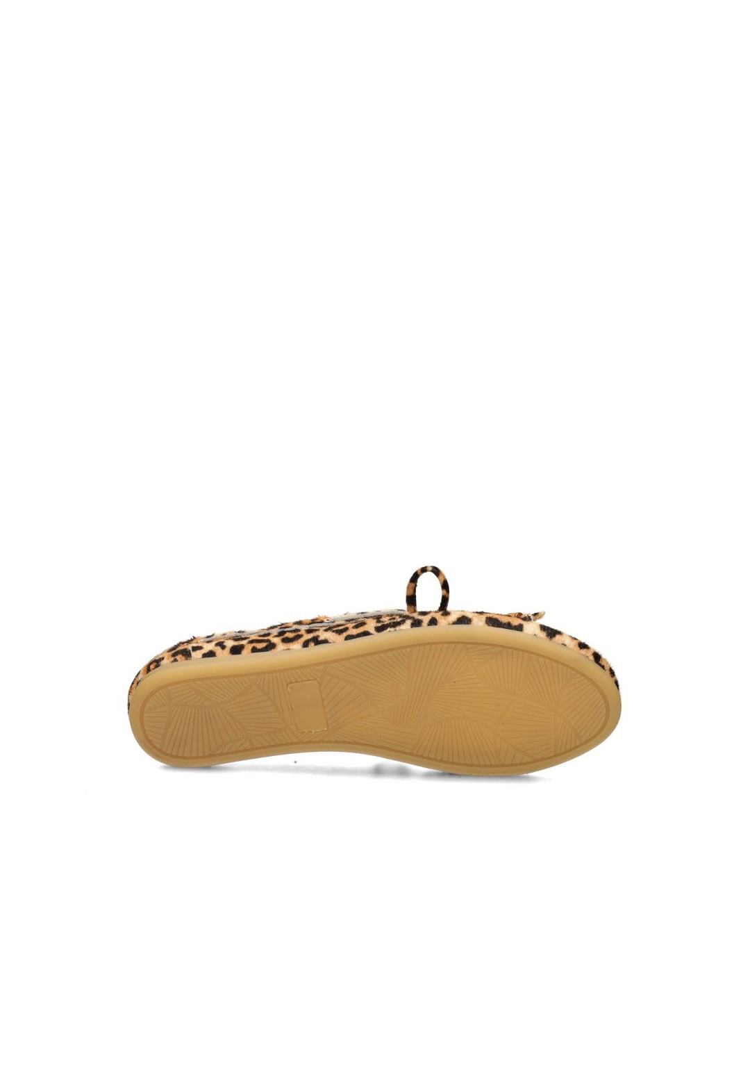 Poelman MIRA dames loafer met luipaardprint – onderaanzicht met zool