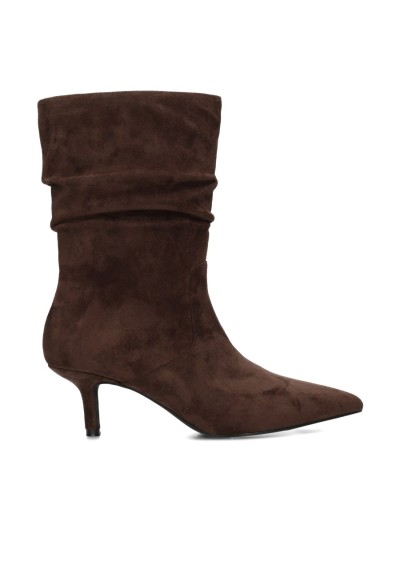 POSH By Poelman Ellie dames laarzen donkerbruin – zijaanzicht product