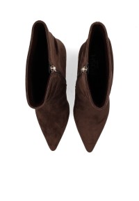 POSH By Poelman Ellie Damen Stiefel dunkelbraun – Draufsicht Paar