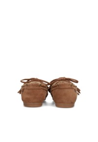 POSH by Poelman MAE cognac loafers – back view