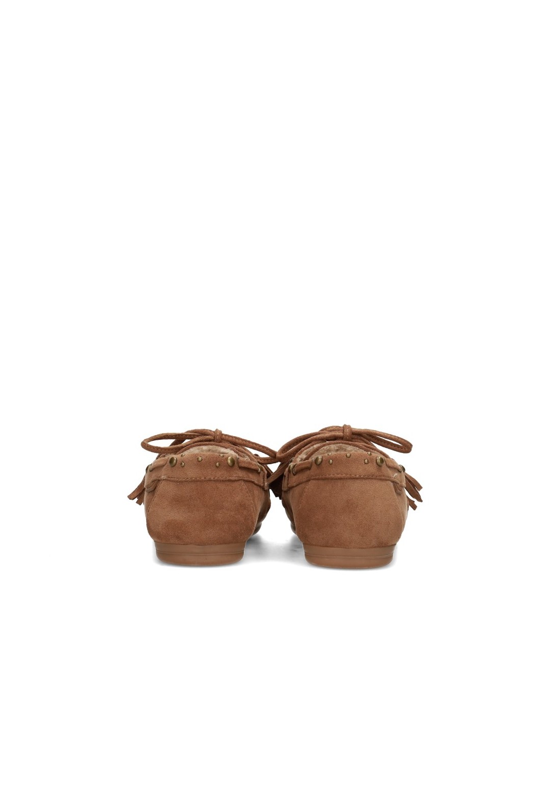 POSH by Poelman MAE cognac loafers – back view
