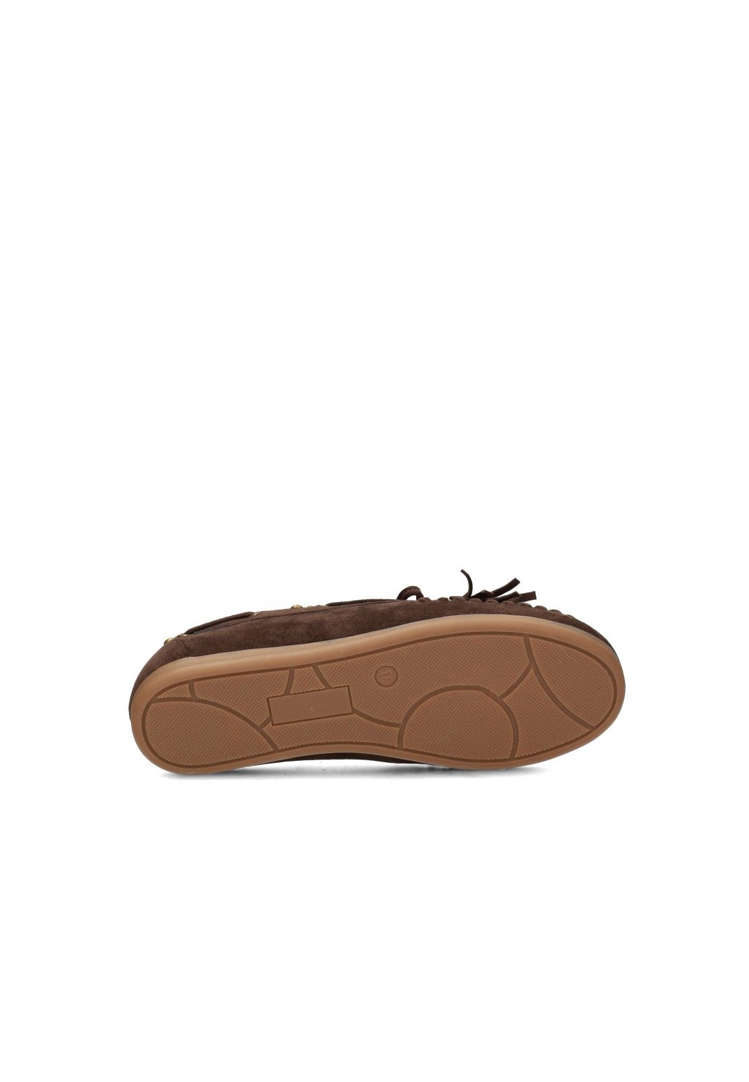 POSH by Poelman MAE dunkelbraune Loafer – Sohle