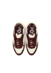 Top view of POSH by Poelman CARO sneakers with lace-up design