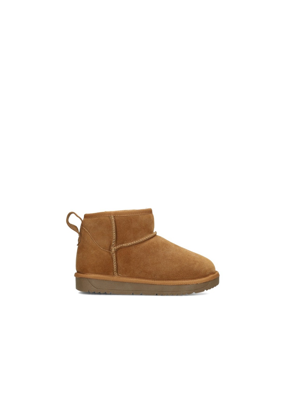 Poelman JULY braune Leder-Stiefeletten für Mädchen
