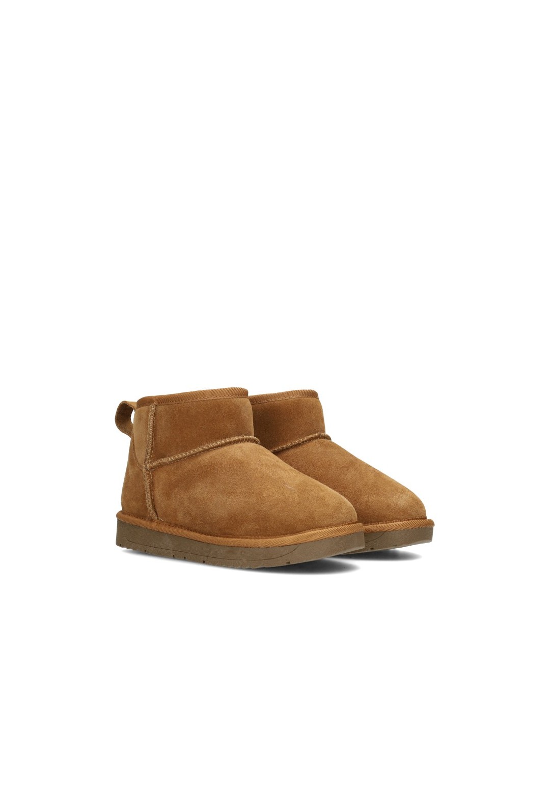 Poelman JULY braune Mädchen-Stiefeletten Seitenansicht