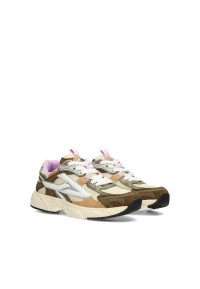 POSH by Poelman GINNY mehrfarbige Mädchen-Sneaker schräge Vorderansicht