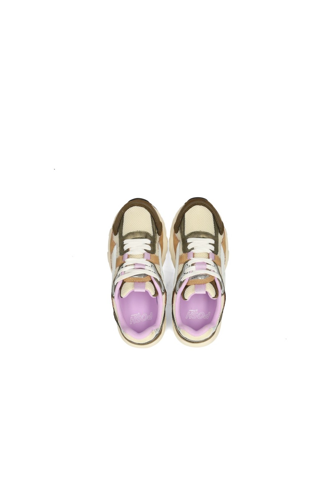 POSH by Poelman GINNY mehrfarbige Mädchen-Sneaker Draufsicht