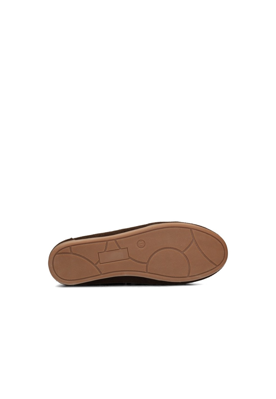 Poelman PAIGE dunkelbrauner Loafer Sohlenansicht