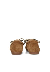 Poelman PAIGE brown women's loafers rear view