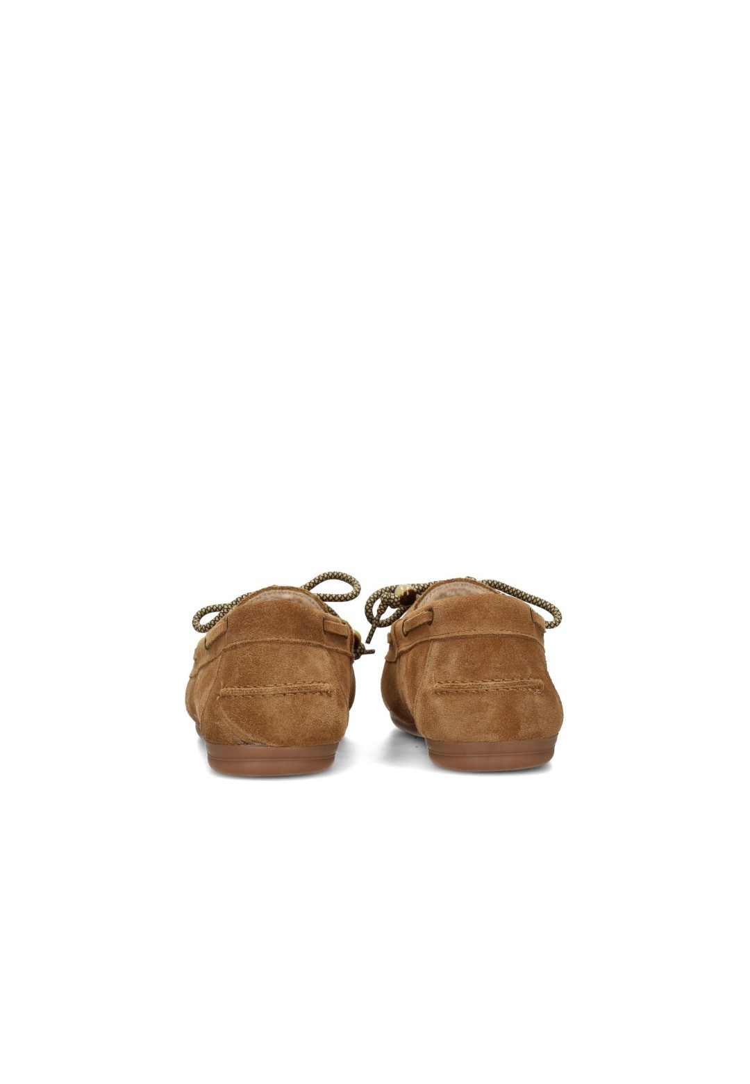 Poelman PAIGE brown women's loafers rear view