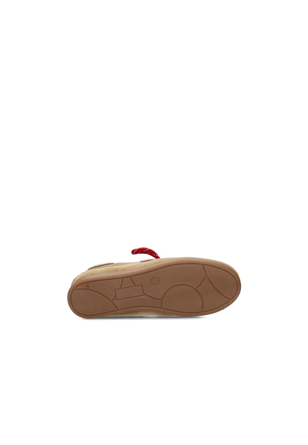 Sole of the Poelman RAE beige girls’ loafer
