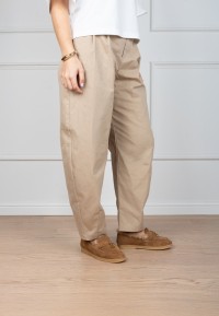 Poelman ZALAMA cognac suède dames loafers – gedragen