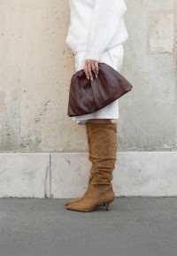 POSH by Poelman ANITA Damenstiefel in Cognac getragen