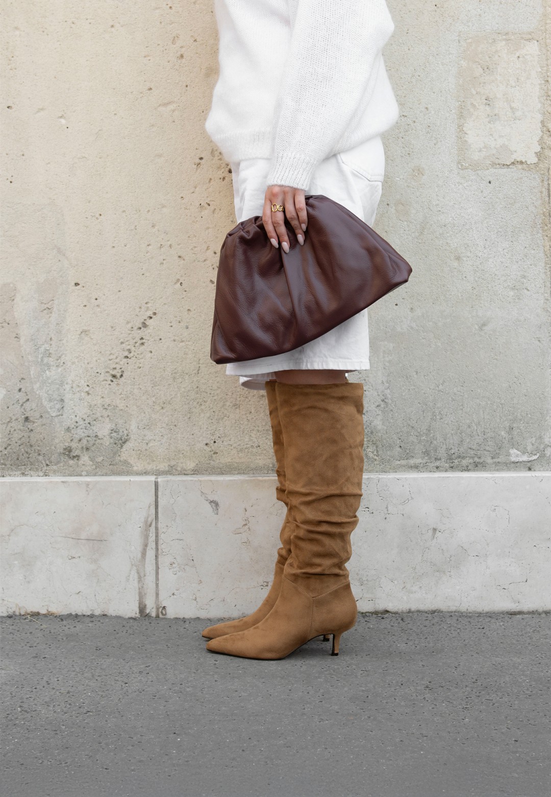 POSH by Poelman ANITA Damenstiefel in Cognac getragen