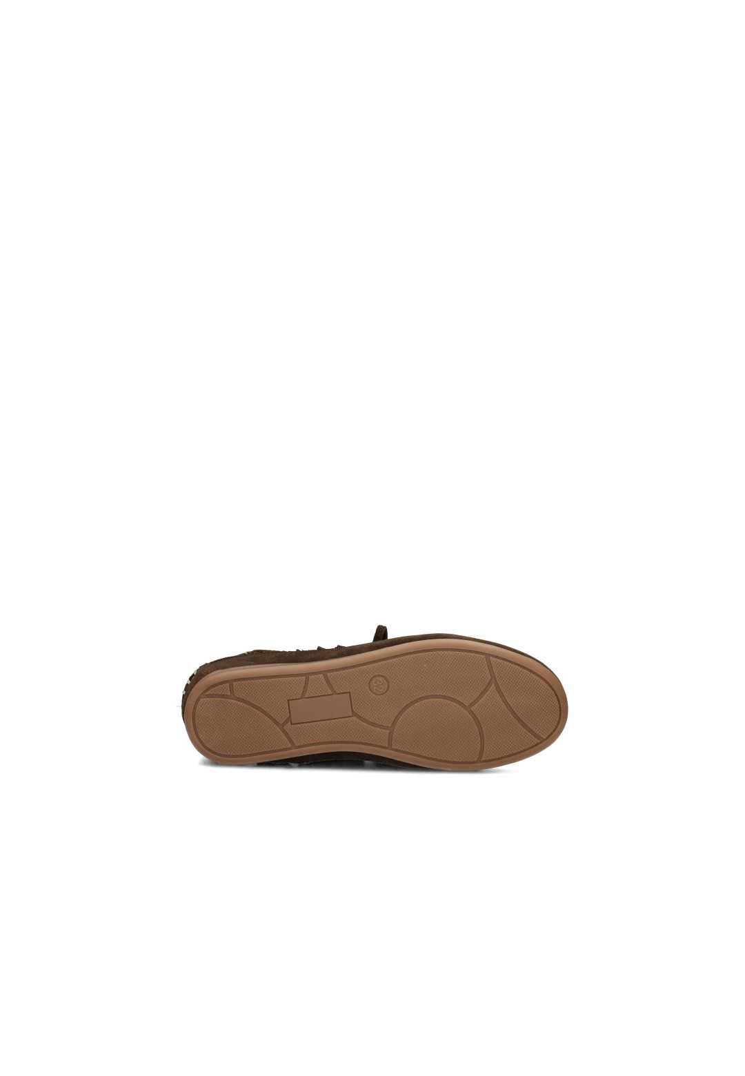 Poelman BALOU girls’ ankle boot – brown sole bottom view