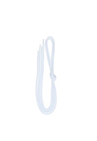 Set of two light blue long laces measuring 115 cm