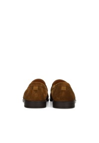 HABOOB LUC men's brown loafers – rear view