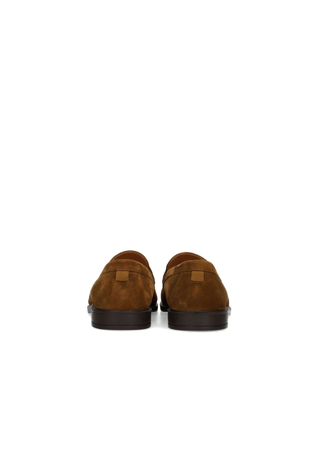 HABOOB LUC men's brown loafers – rear view