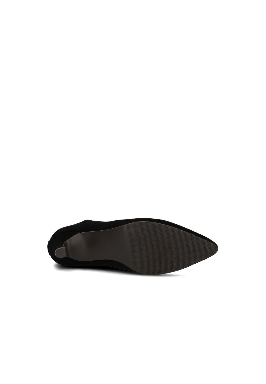 Sole of the Poelman PRUE black suede women's boot
