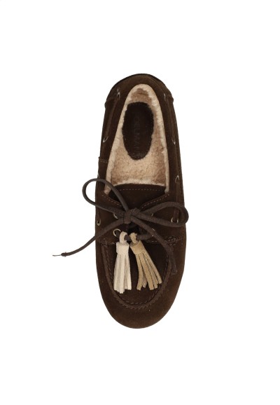 Poelman Beige Suede Tassels Women Accessories | Poelman Brands Webshop
