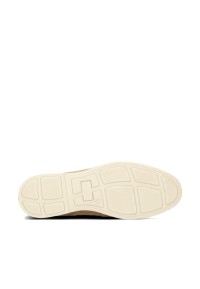 Poelman TIVOLI beige suede women’s loafers sole view