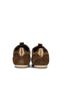 Poelman TAMARA braune Damen Sneaker Rückansicht