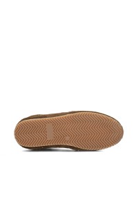 Poelman TAMARA dames sneakers bruine rubberen buitenzool onderaanzicht