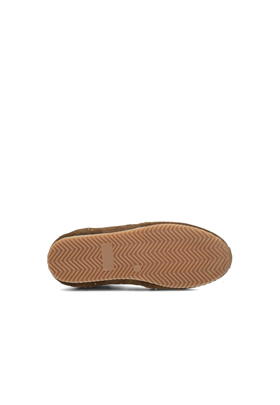 Poelman TAMARA Damen Sneaker braune Gummisohle Unteransicht