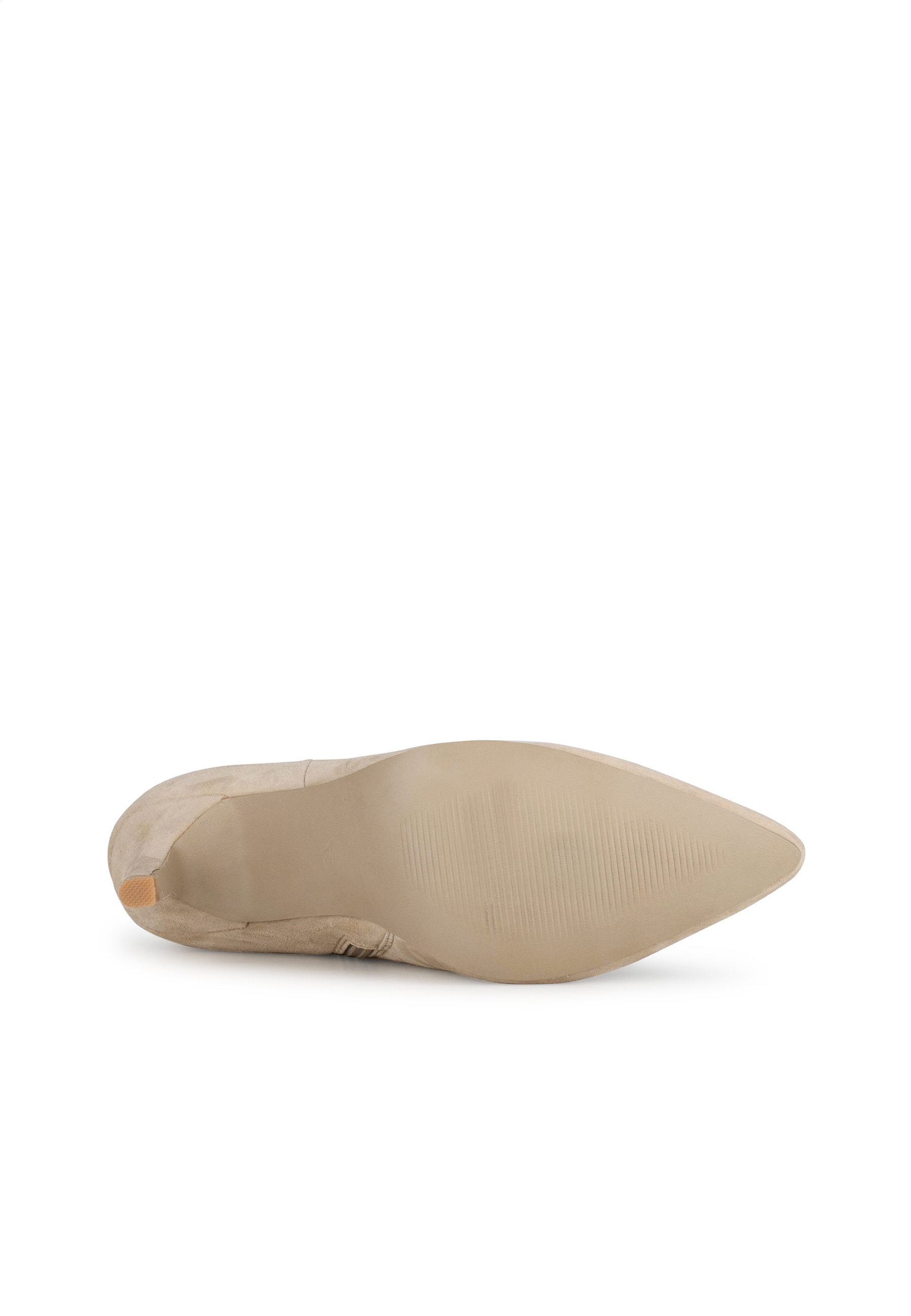 Poelman enkellaars beige clearance
