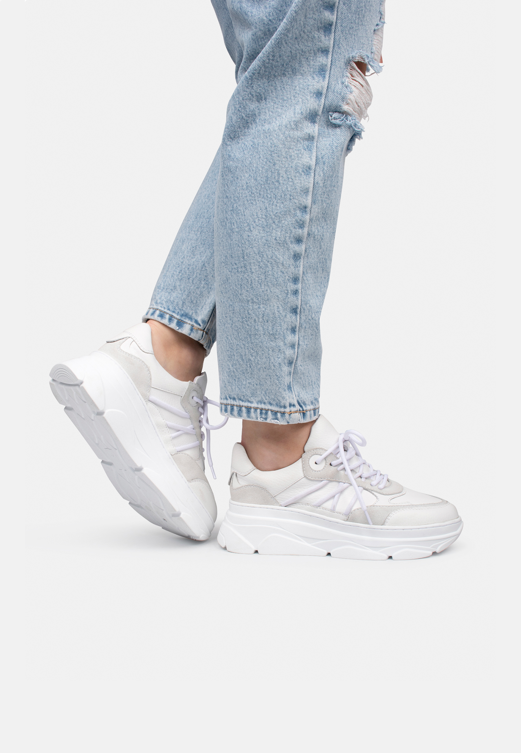 PS Poelman Dames JANA Sneakers De Officiele POELMAN Webshop