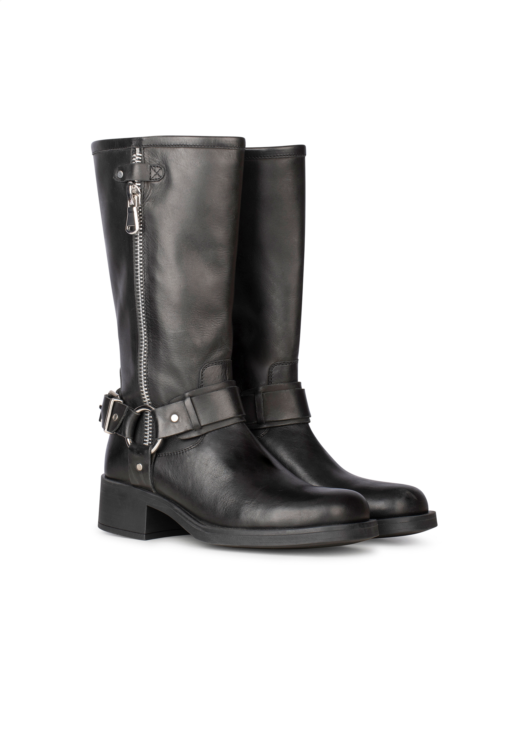 Womens biker boots top