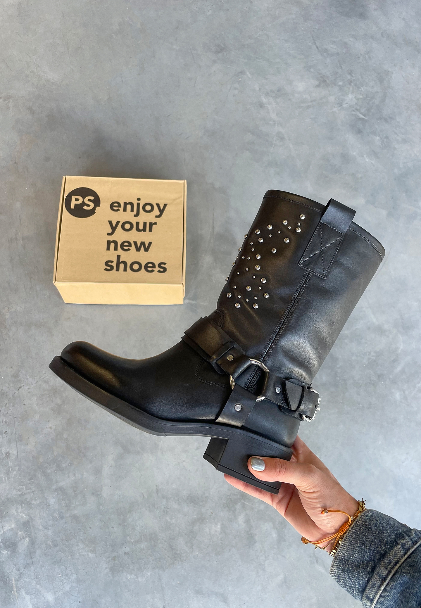 Biker boots poelman outlet